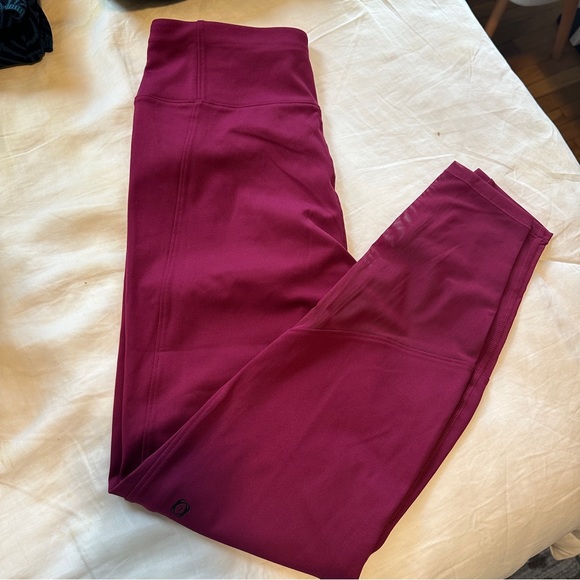 NWT LE ORE Andria Legging Ruby Size Small - Picture 2 of 8